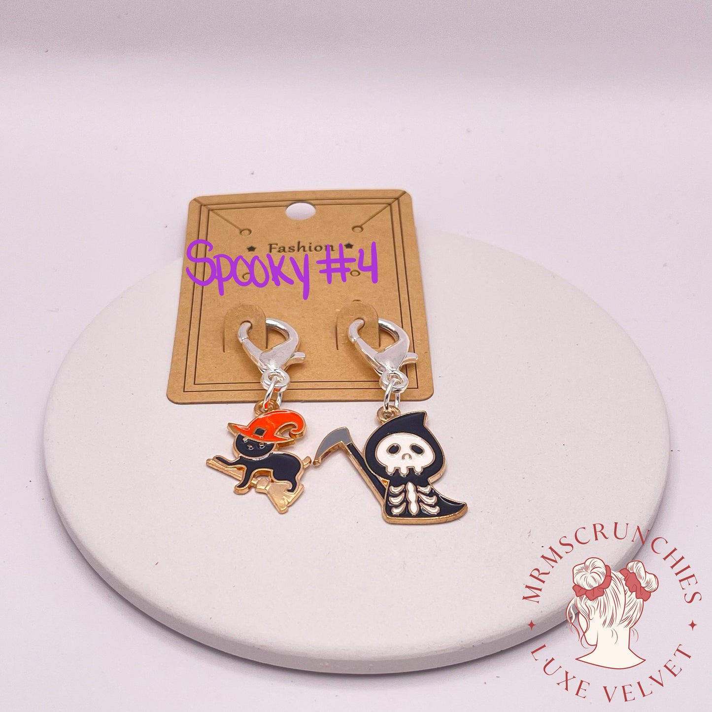 Spooky Theme Stitch Markers Pt1