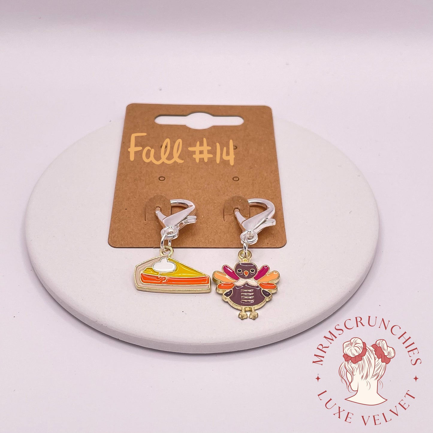 Fall Theme Stitch Markers pt2