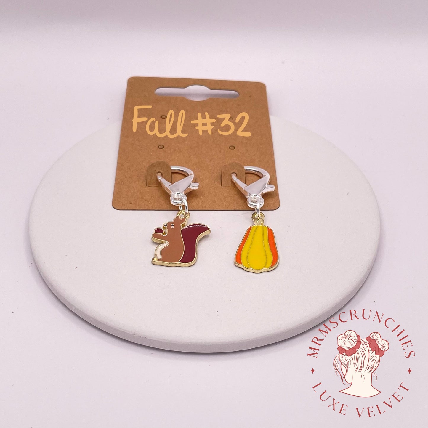 Fall Theme Stitch Markers pt4