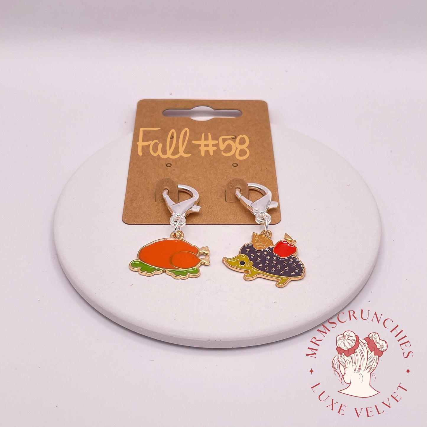 Fall Theme Stitch Markers pt7