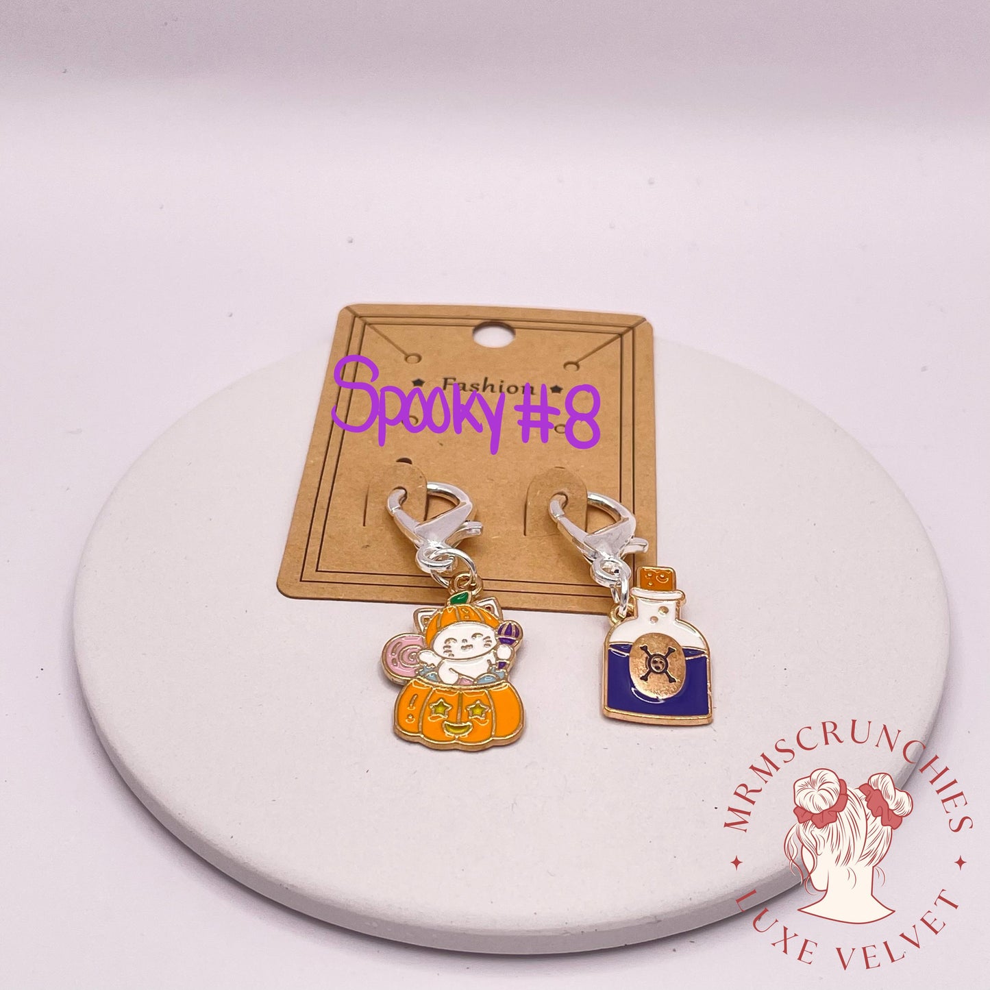 Spooky Theme Stitch Markers Pt1