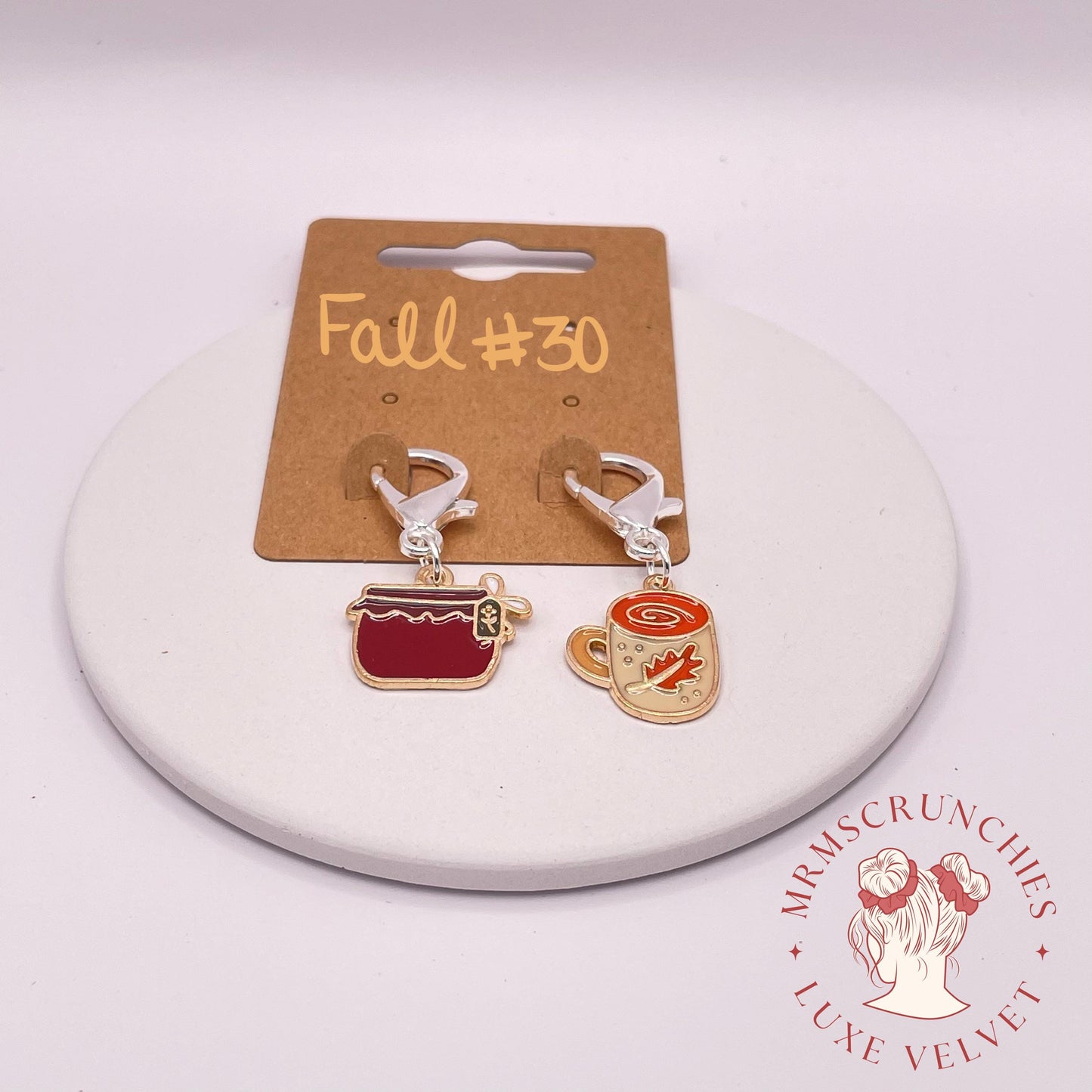 Fall Theme Stitch Markers pt4