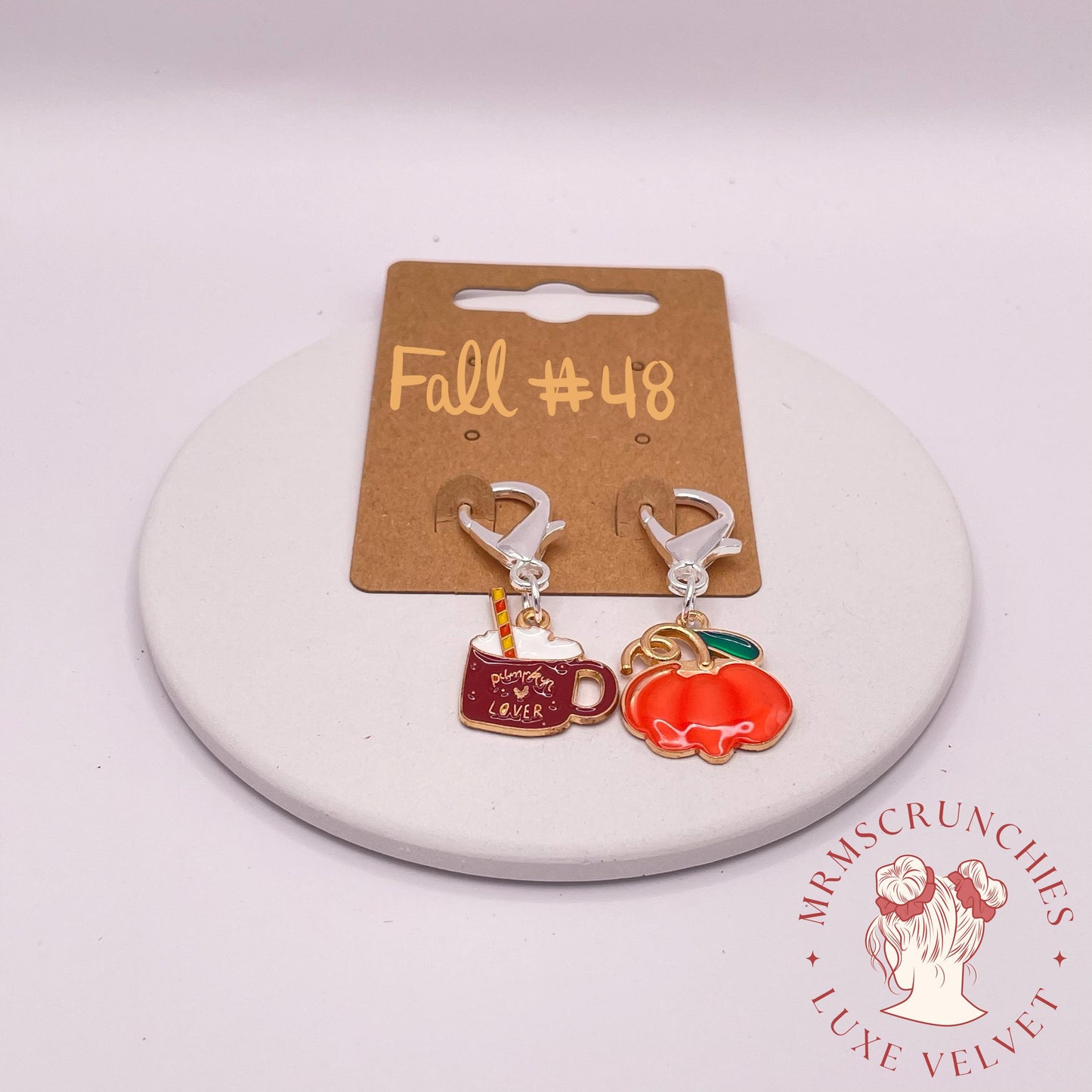Fall Theme Stitch Markers pt6