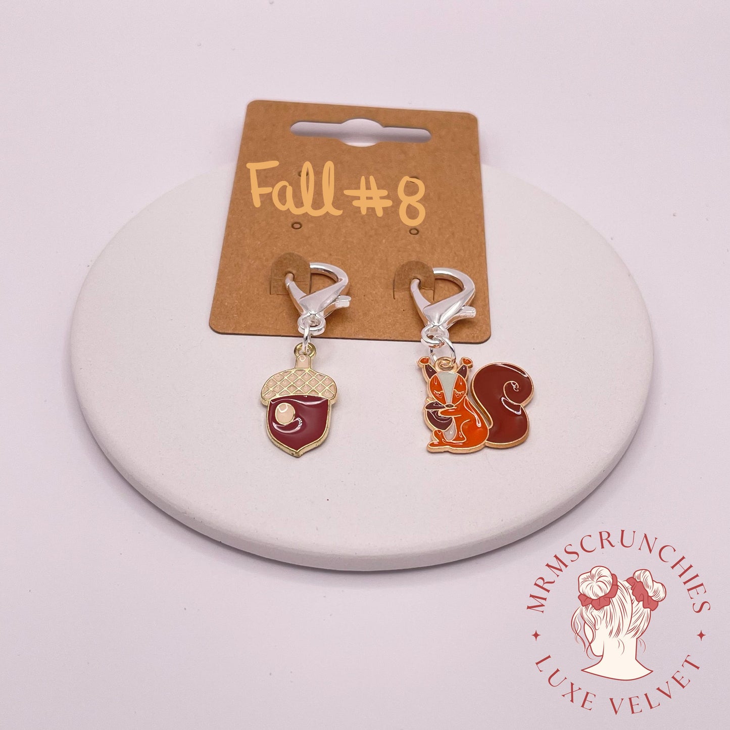 Fall Theme Stitch Markers pt1