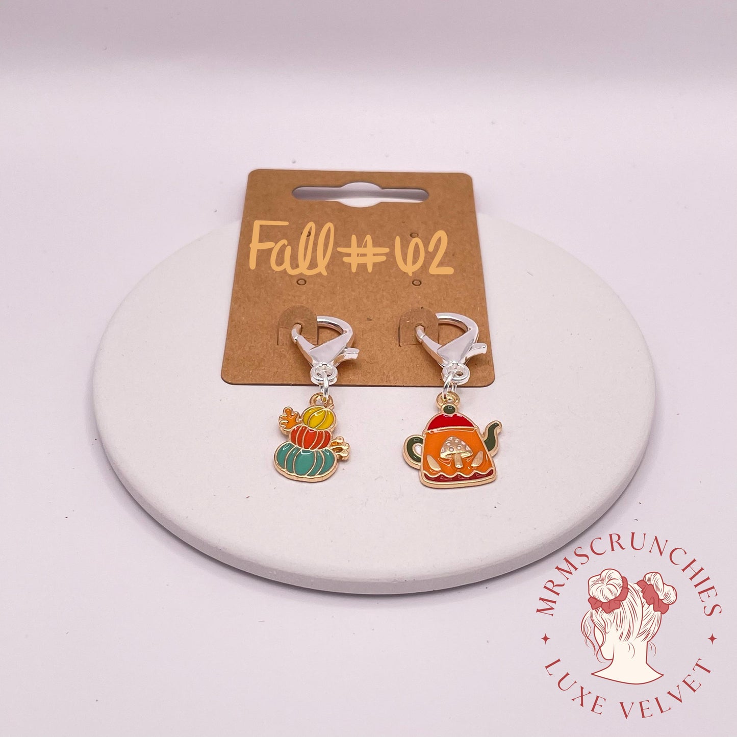 Fall Theme Stitch Markers pt7