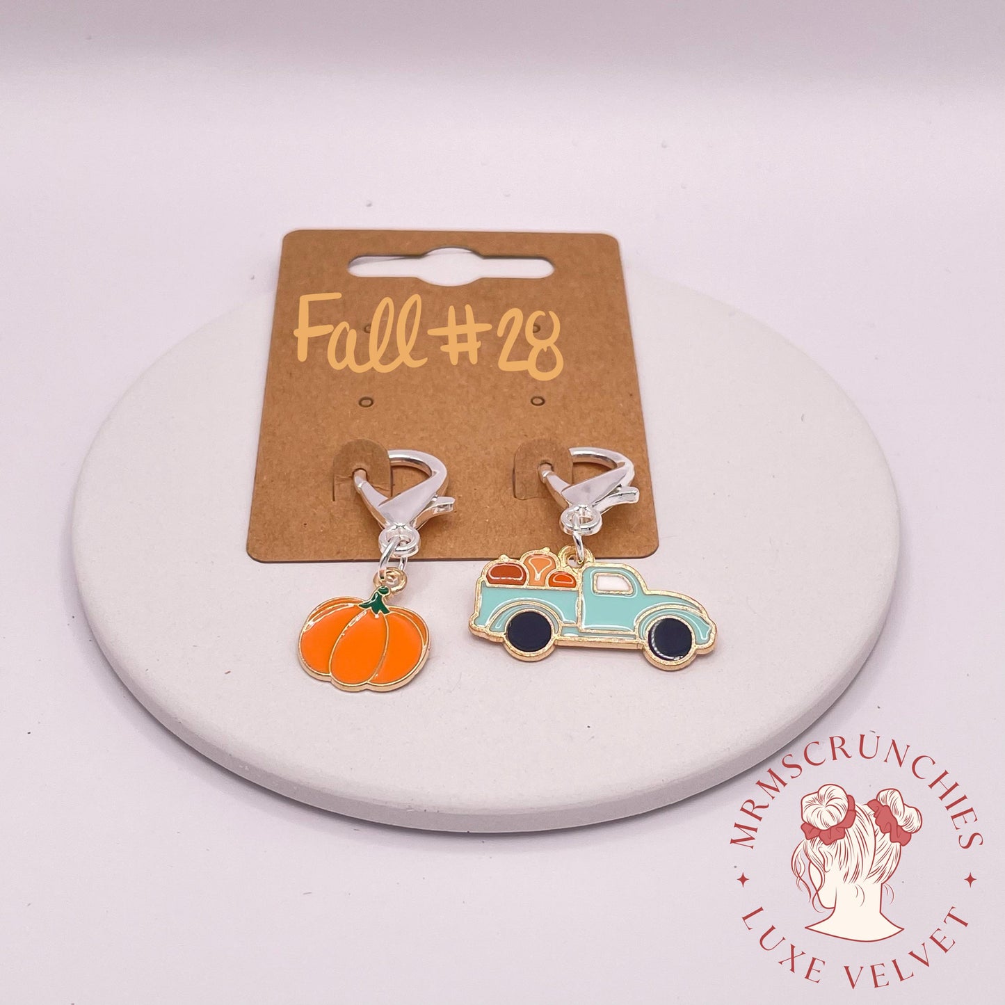 Fall Theme Stitch Markers pt4