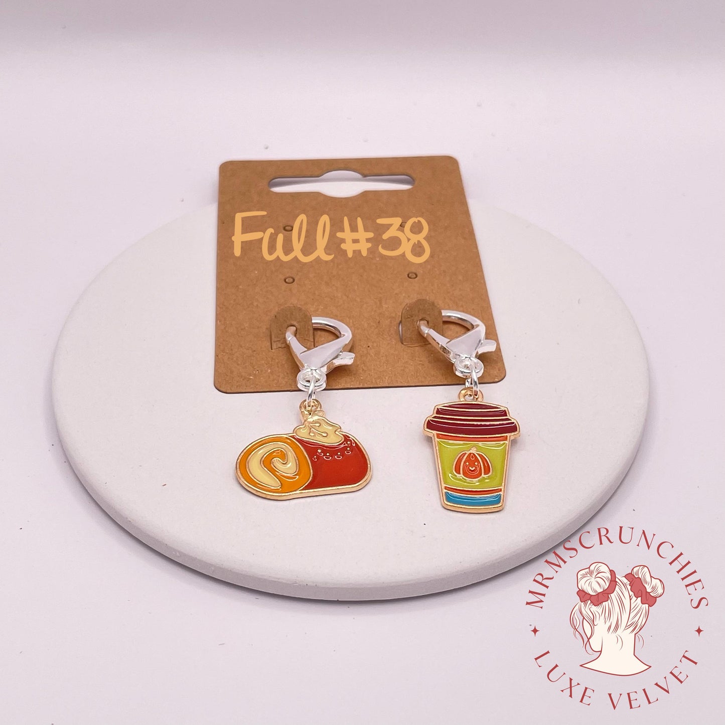 Fall Theme Stitch Markers pt5
