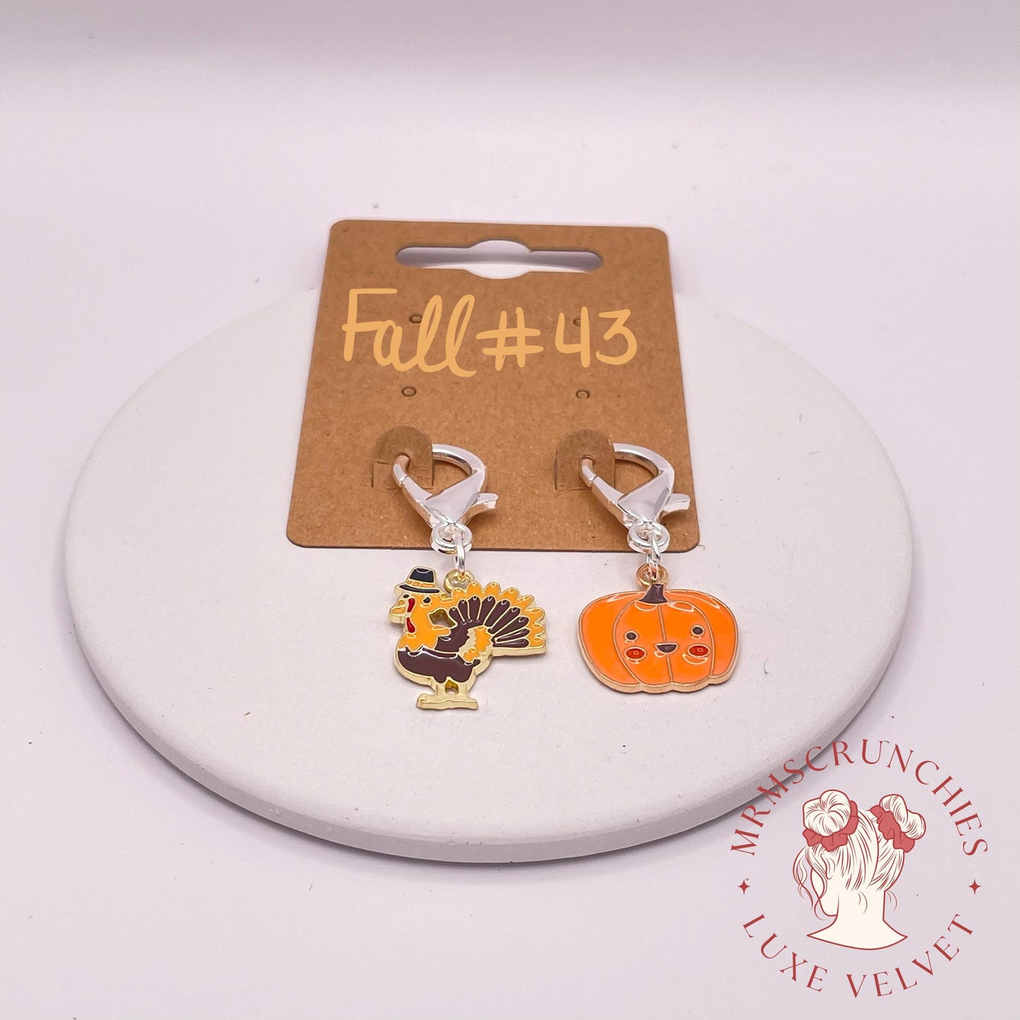 Fall Theme Stitch Markers pt5