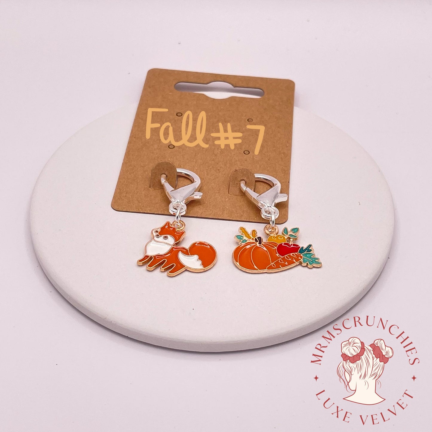 Fall Theme Stitch Markers pt1