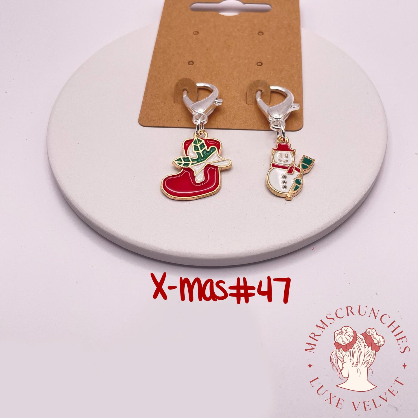 Christmas Theme Stitch Markers Pt6
