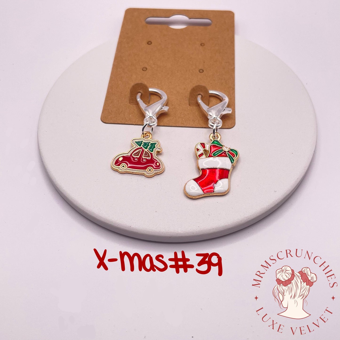 Christmas Theme Stitch Markers Pt6