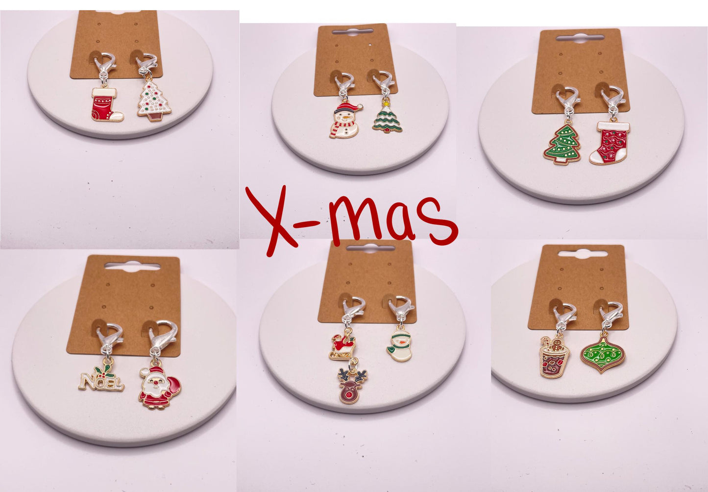 Christmas Theme Stitch Markers Pt6