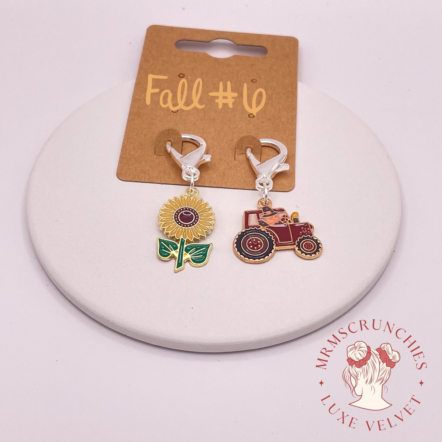 Fall Theme Stitch Markers pt1