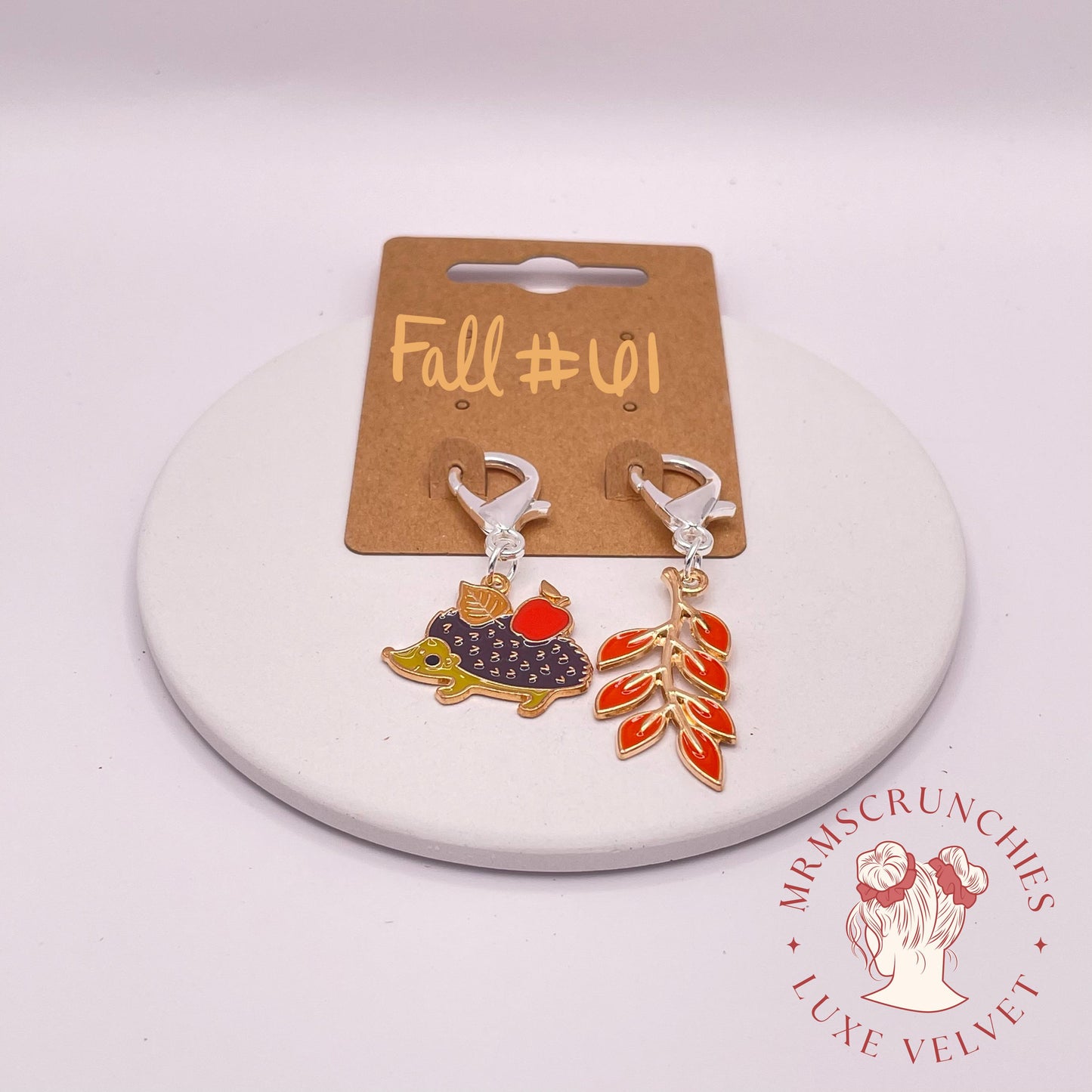 Fall Theme Stitch Markers pt7