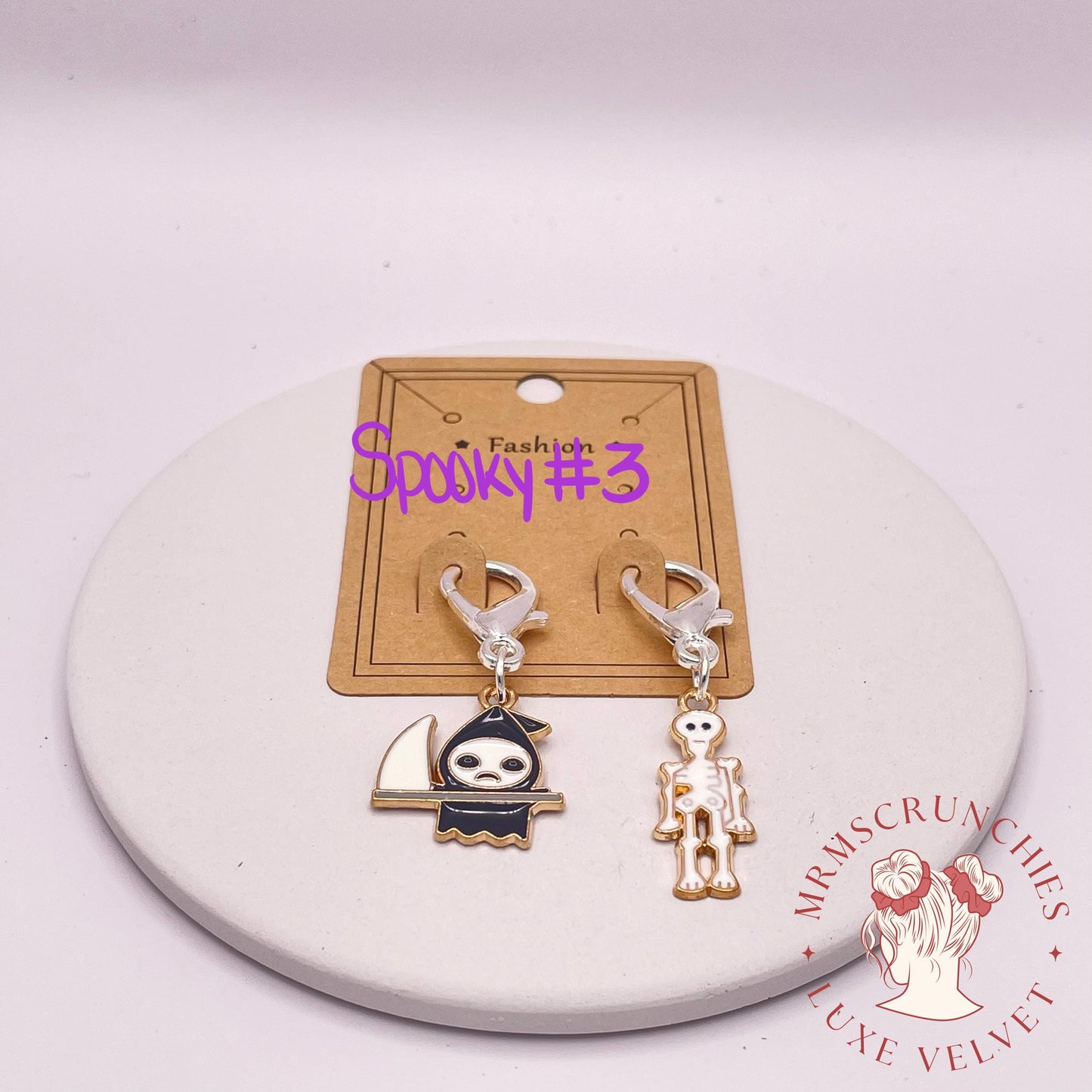 Spooky Theme Stitch Markers Pt1