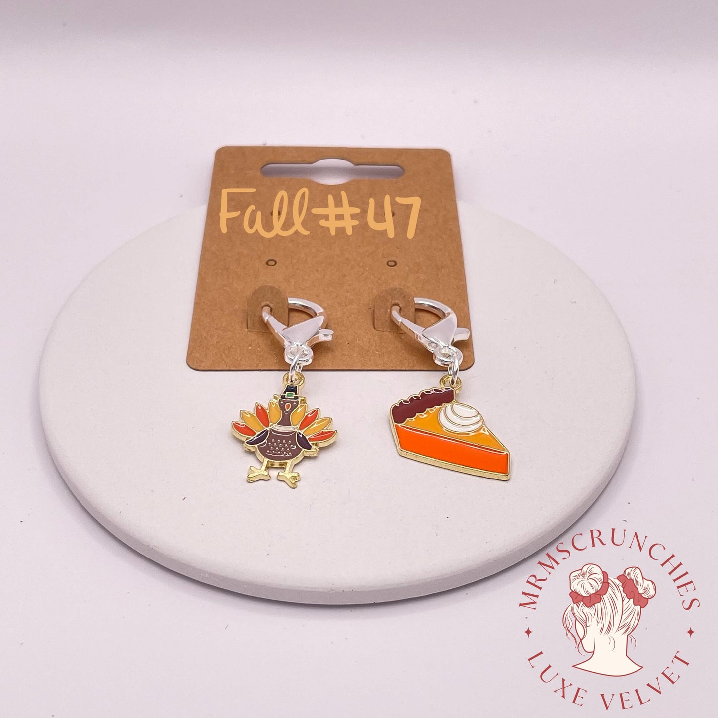 Fall Theme Stitch Markers pt6