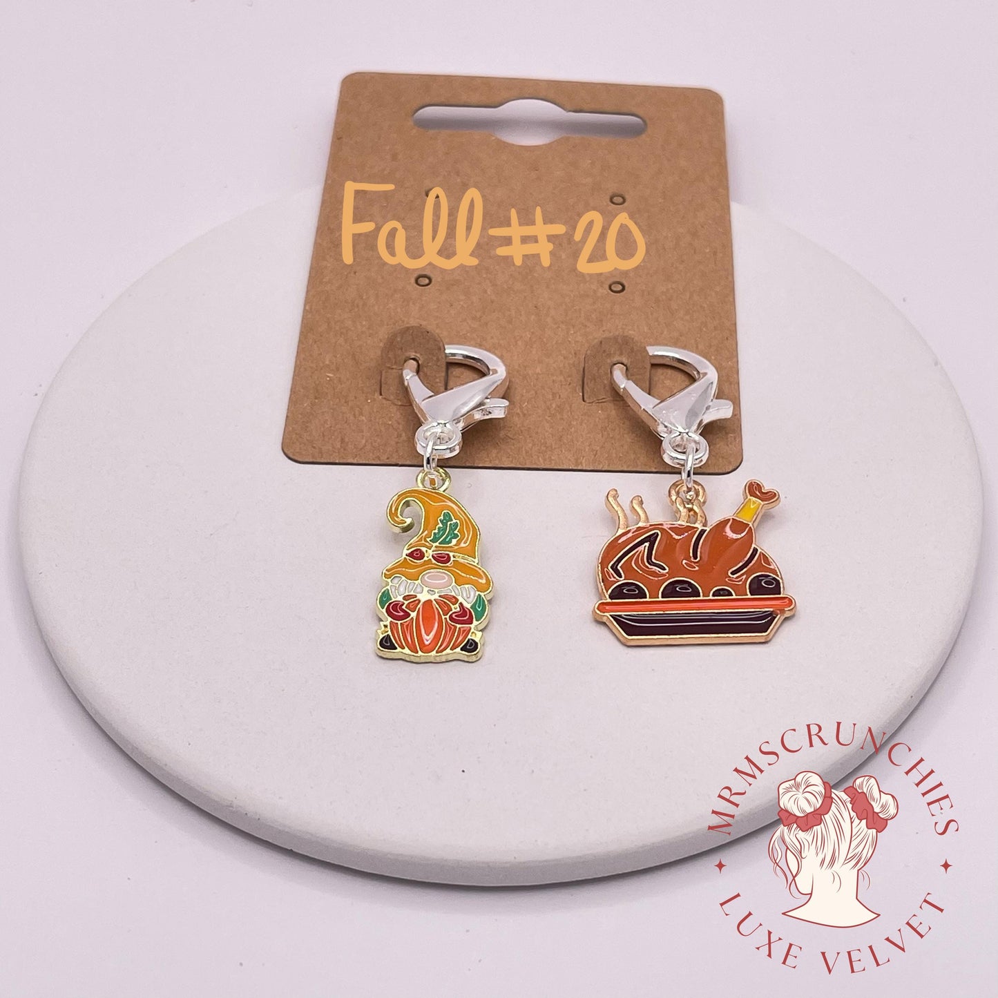 Fall Theme Stitch Markers pt3