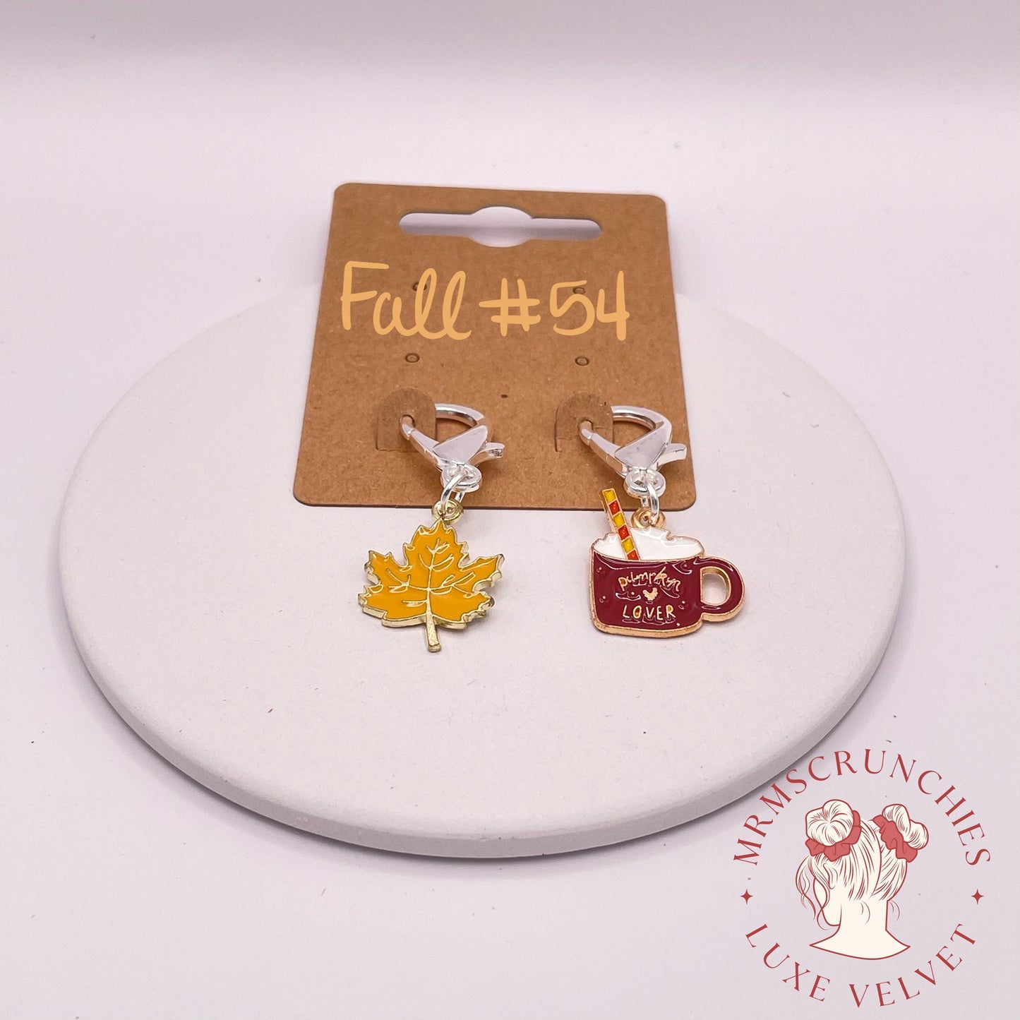 Fall Theme Stitch Markers pt6