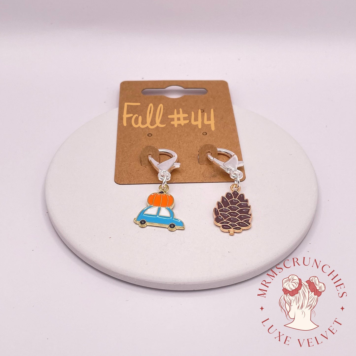Fall Theme Stitch Markers pt5