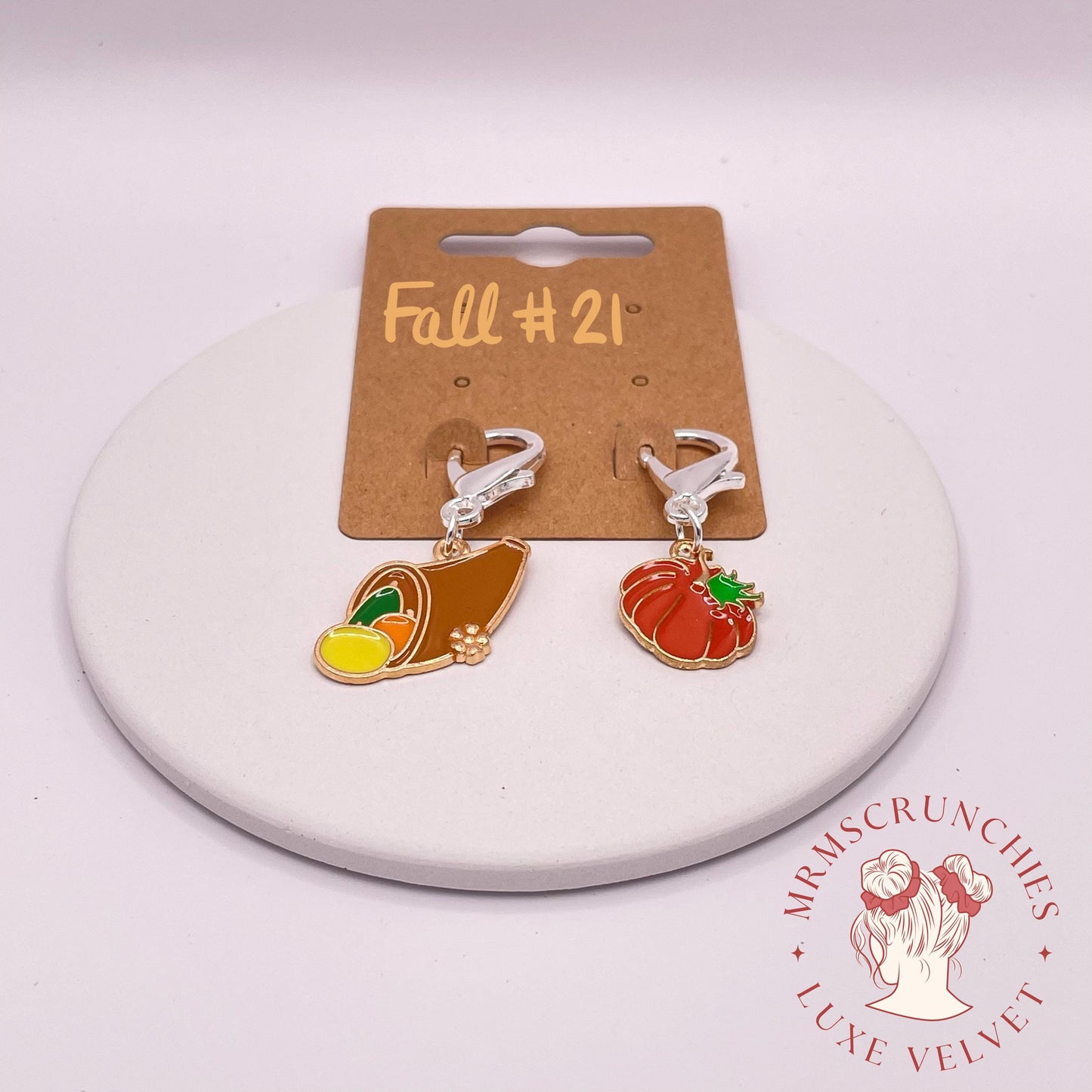 Fall Theme Stitch Markers pt3
