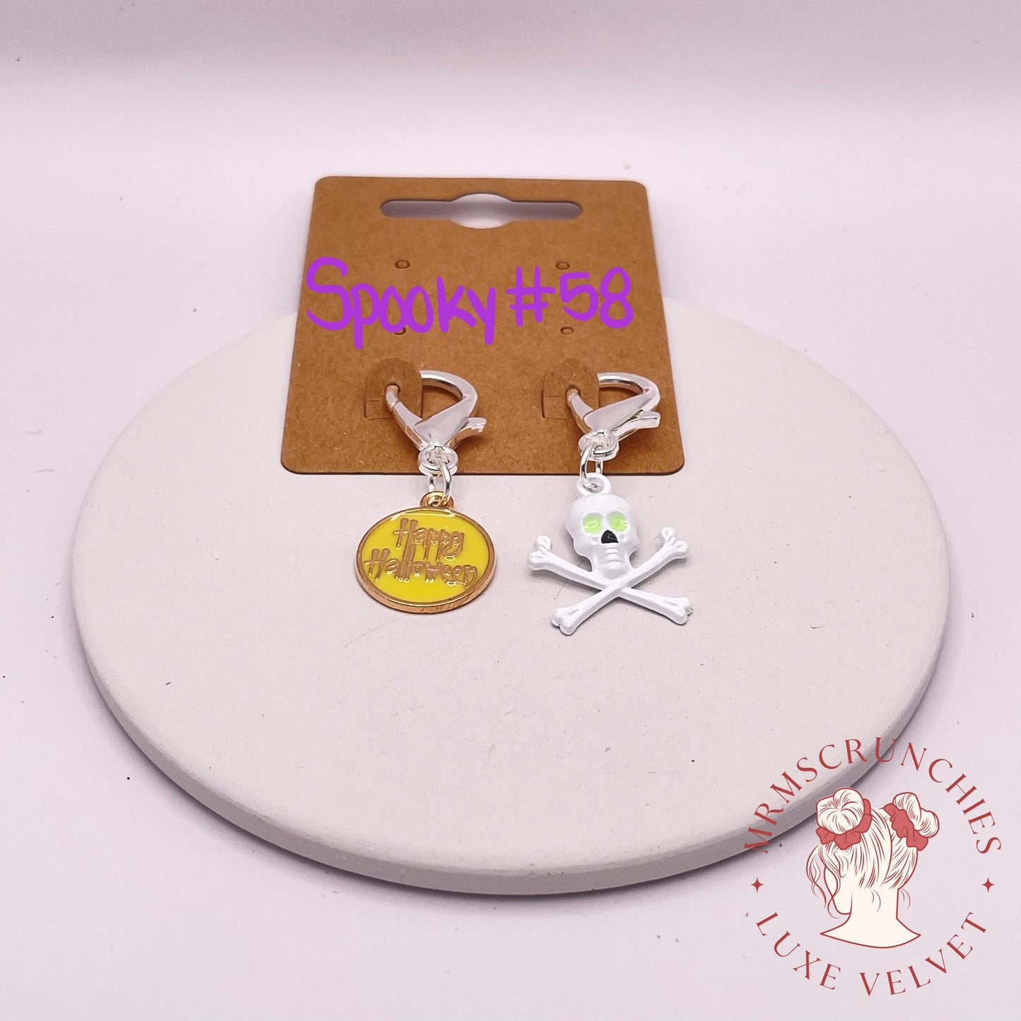 Spooky Theme Stitch Markers Pt7