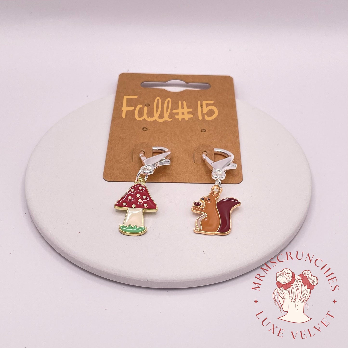Fall Theme Stitch Markers pt2