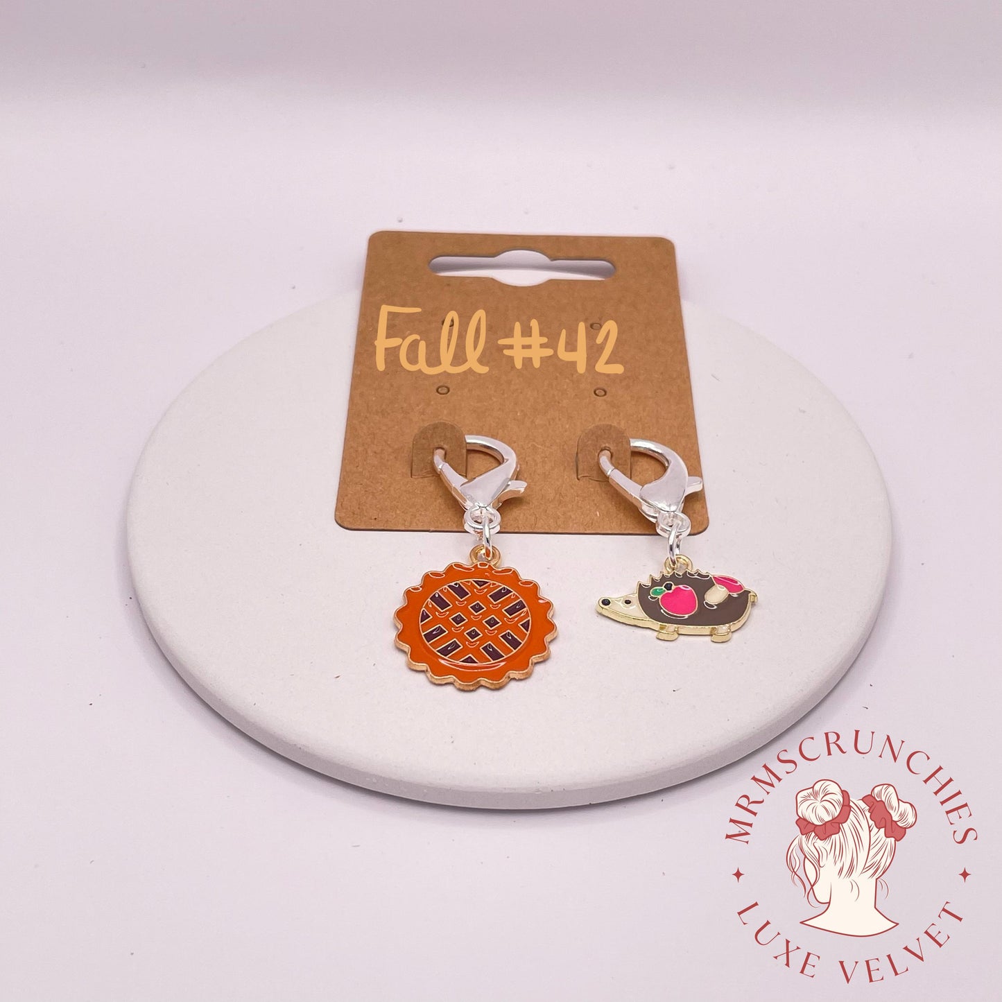 Fall Theme Stitch Markers pt5