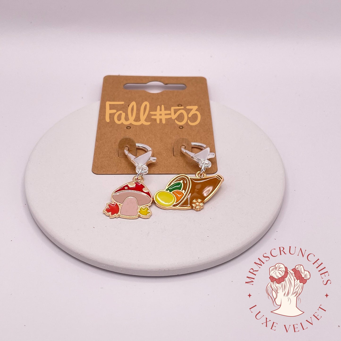 Fall Theme Stitch Markers pt6