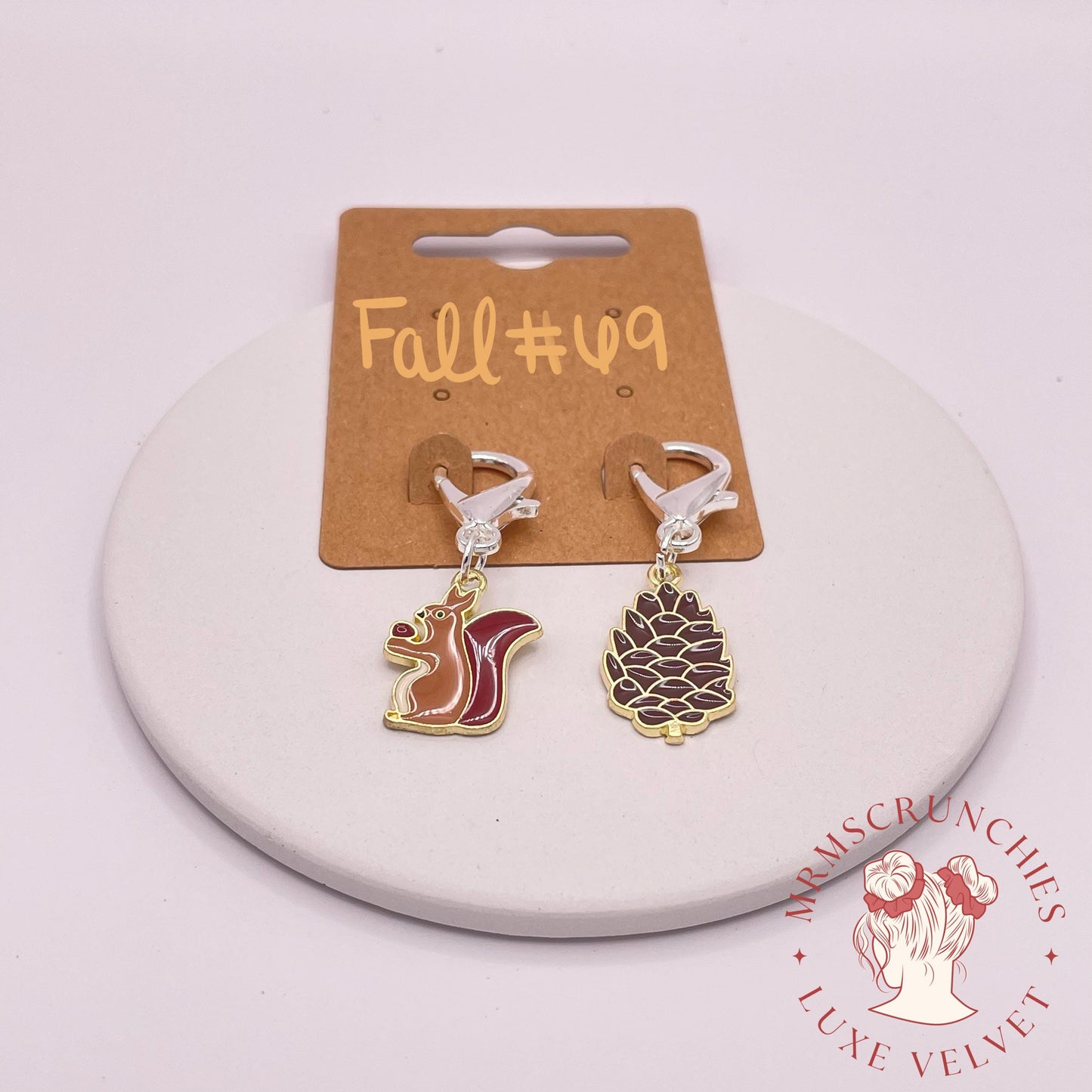 Fall Theme Stitch Markers pt8