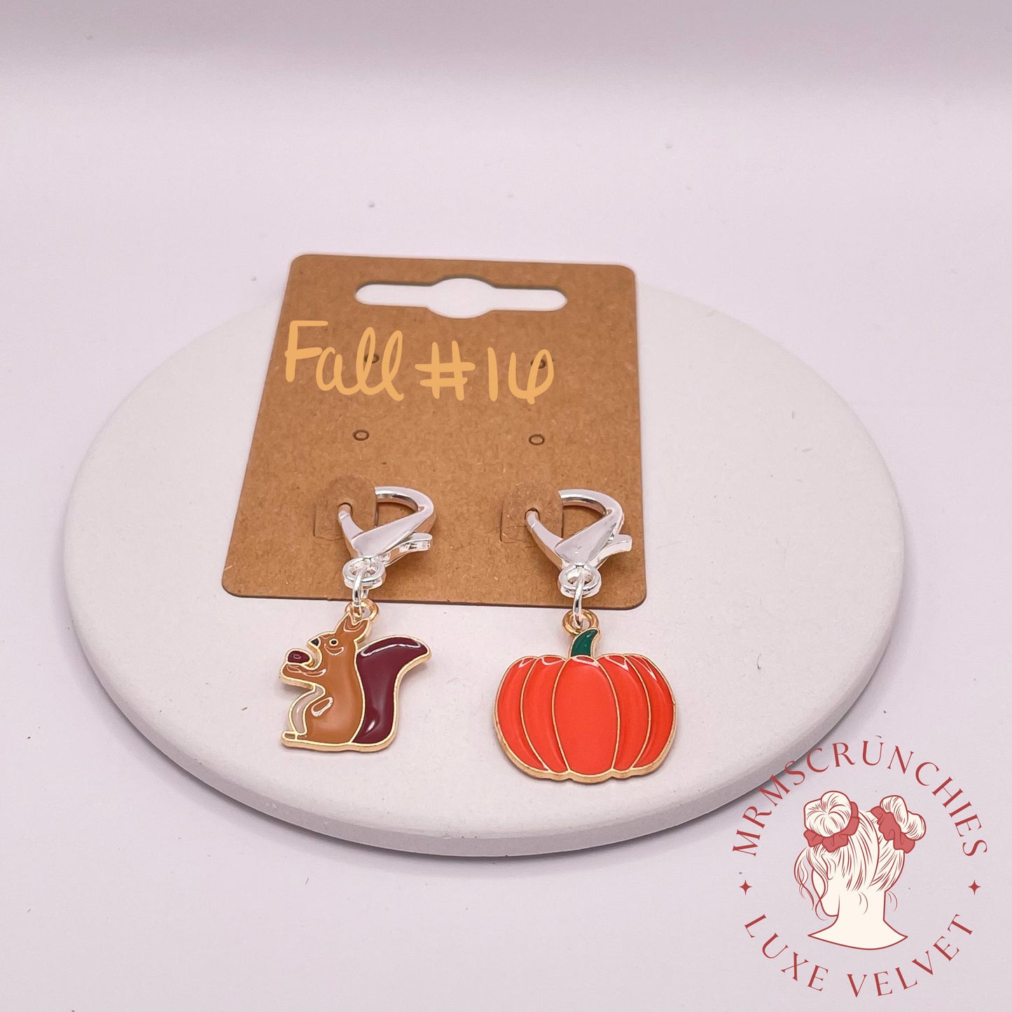 Fall Theme Stitch Markers pt2