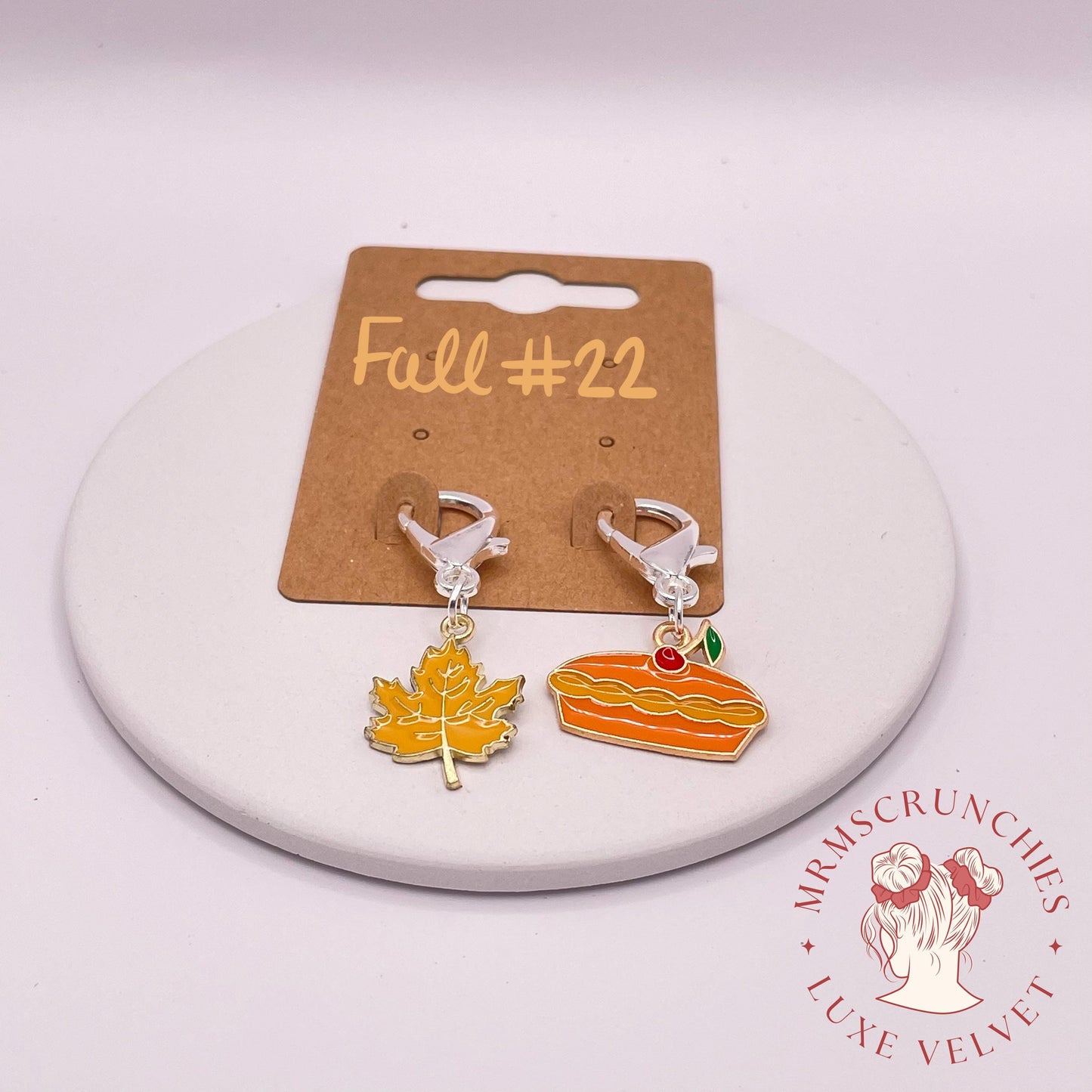 Fall Theme Stitch Markers pt3