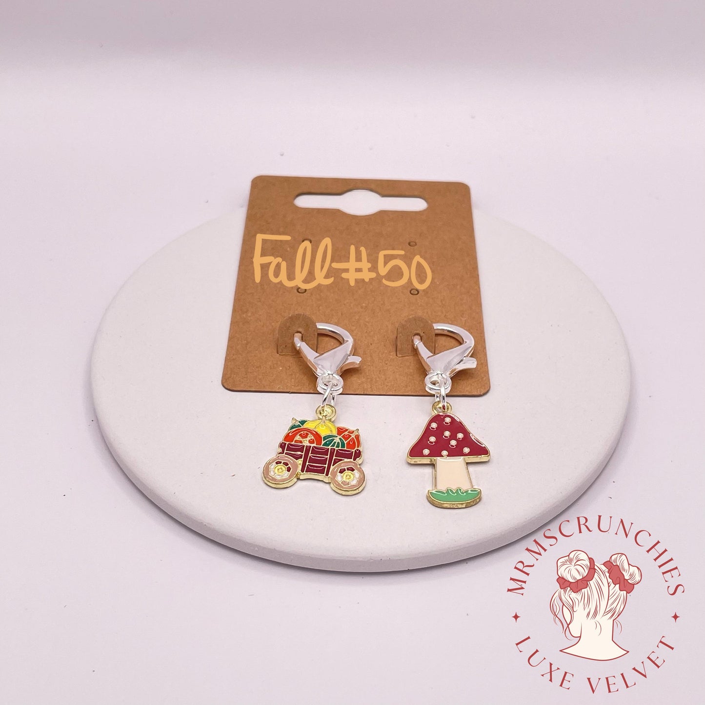 Fall Theme Stitch Markers pt6
