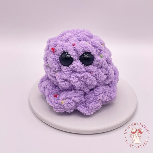 PURPLE CONFETTI OCTOPUS