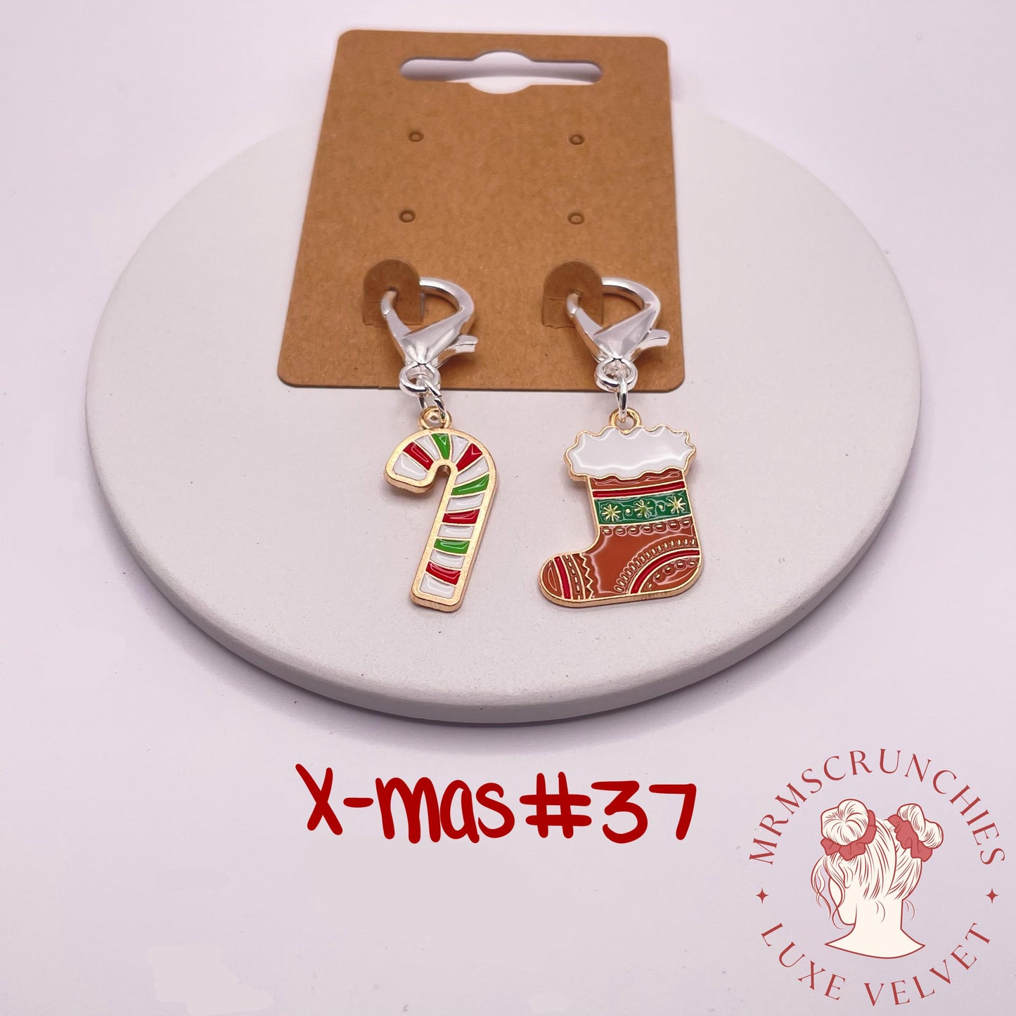 Christmas Theme Stitch Markers Pt4