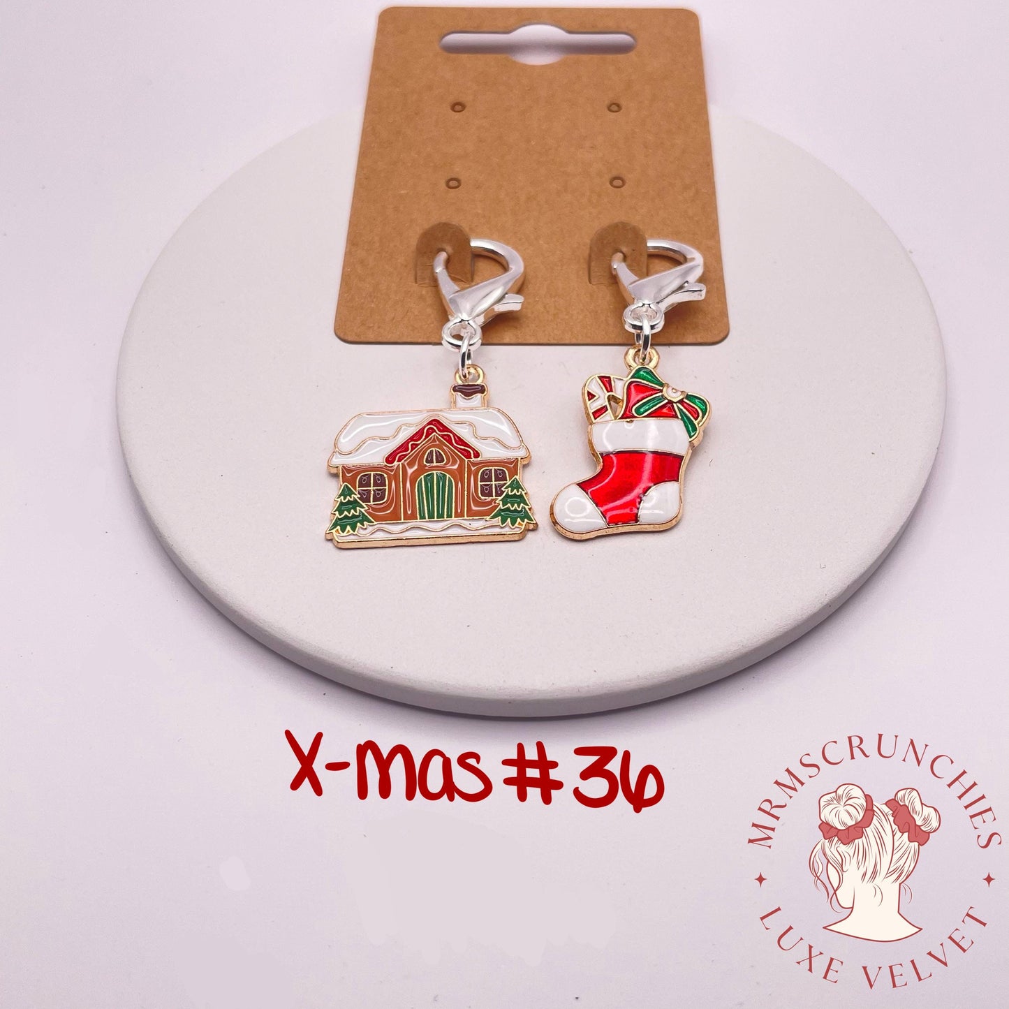 Christmas Theme Stitch Markers Pt4