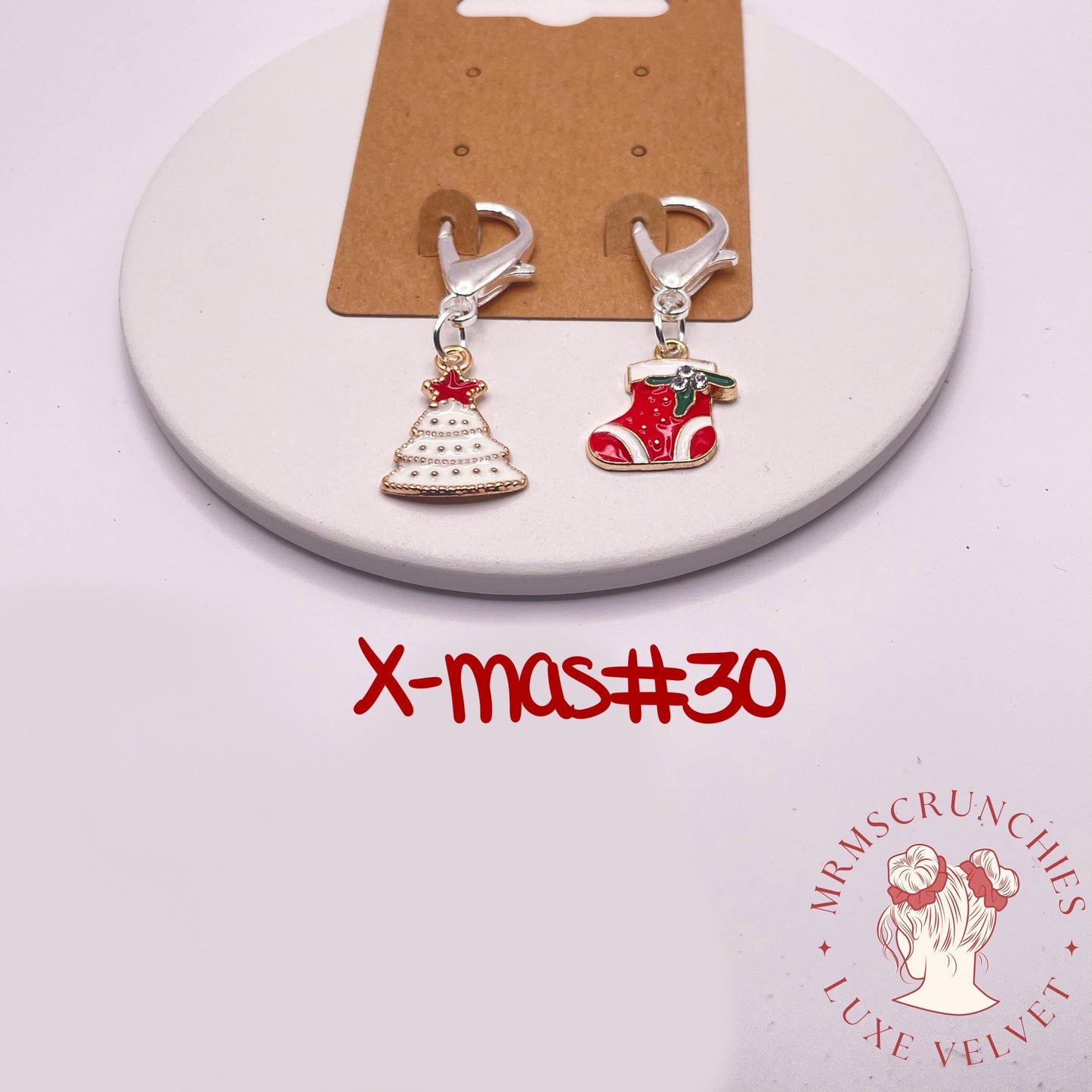 Christmas Theme Stitch Markers Pt4