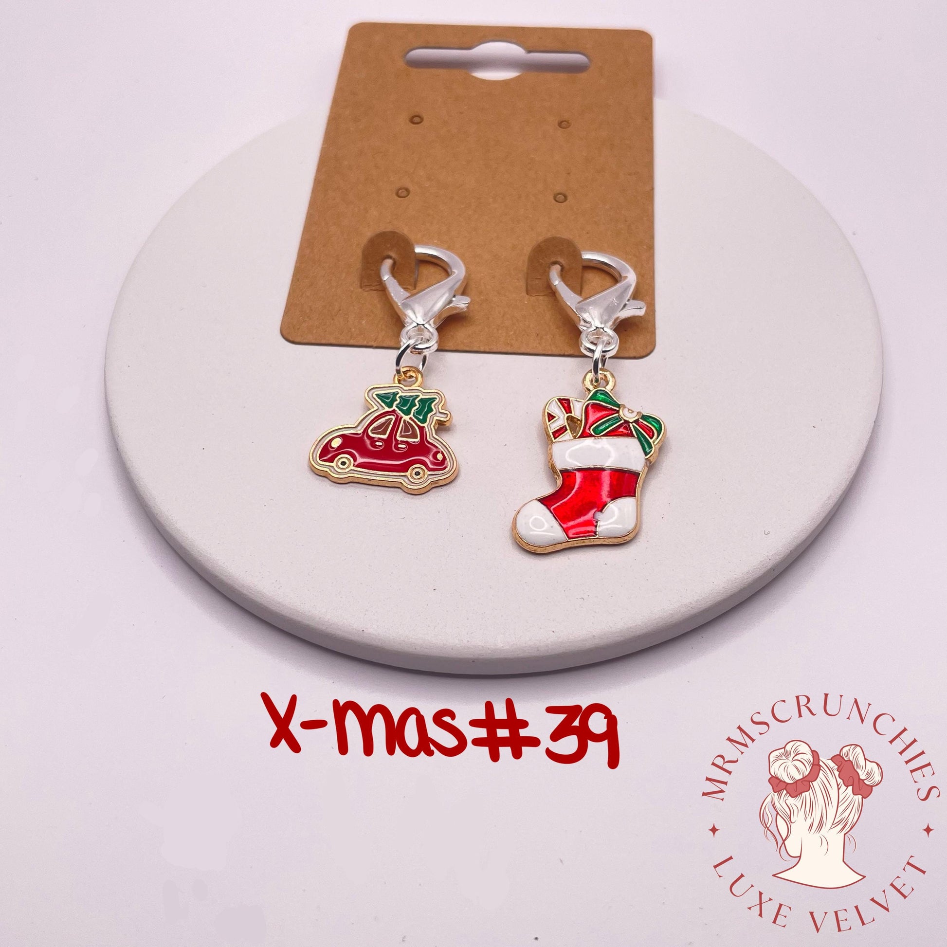 Christmas Theme Stitch Markers Pt6