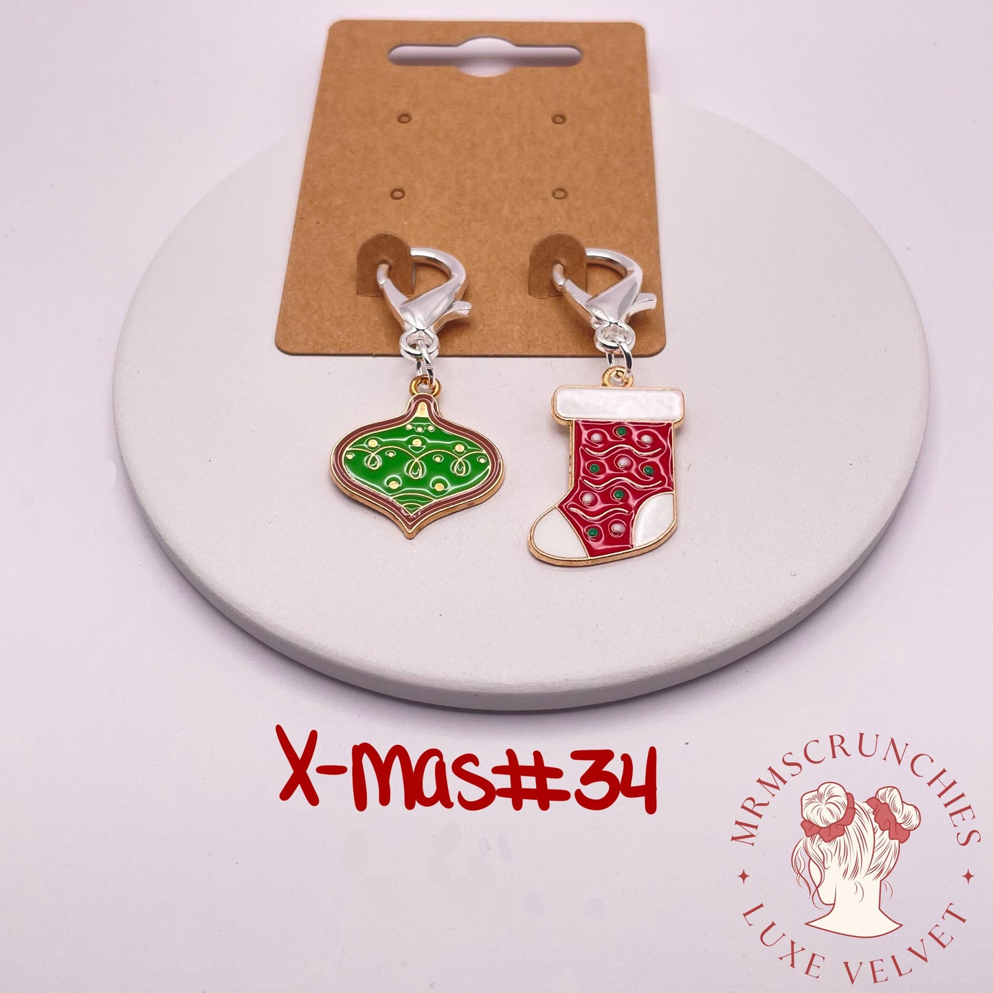 Christmas Theme Stitch Markers Pt4